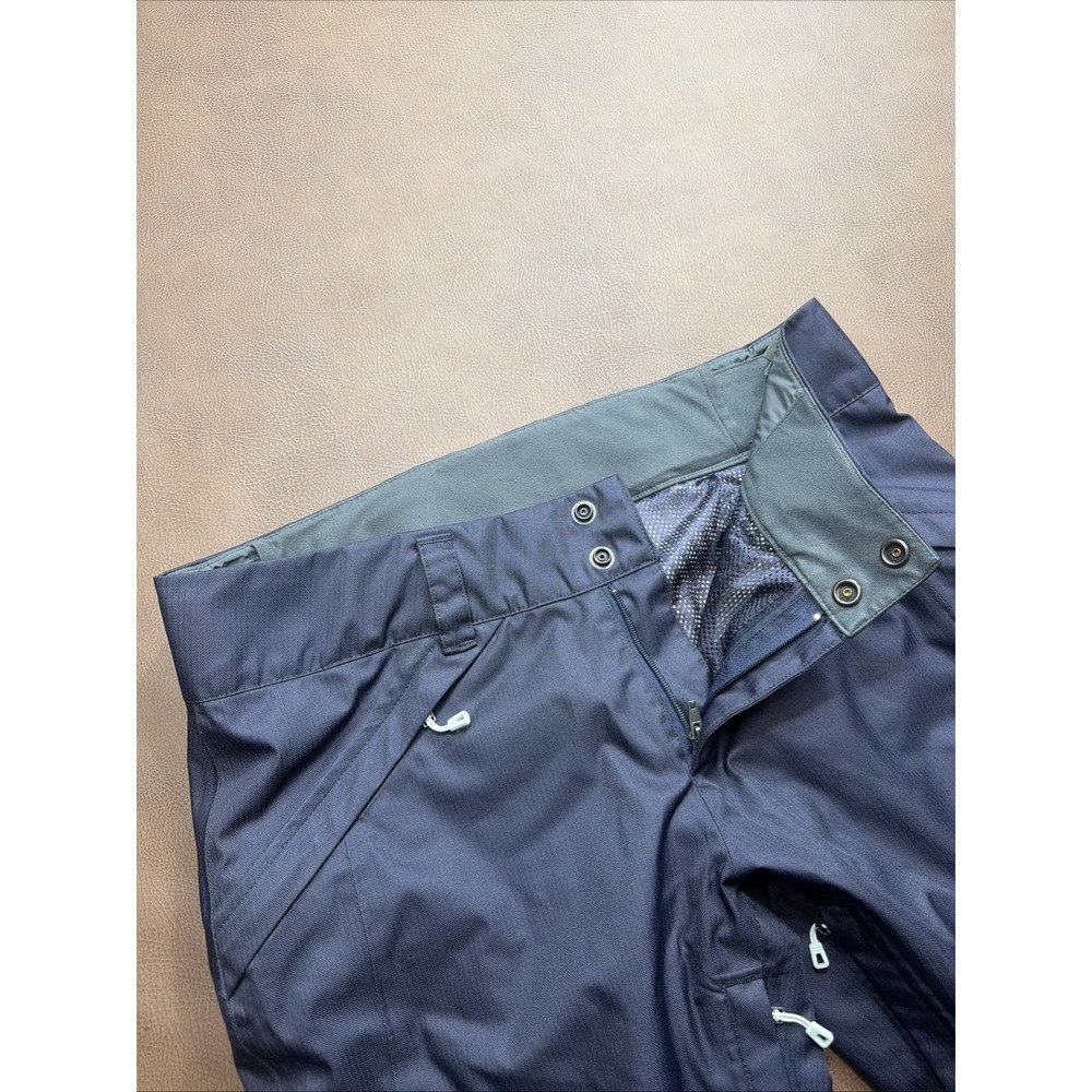 Patagonia Snow Pants Womens M Snowbelle H2NO Recco Insulated Blue Ski Snowboard